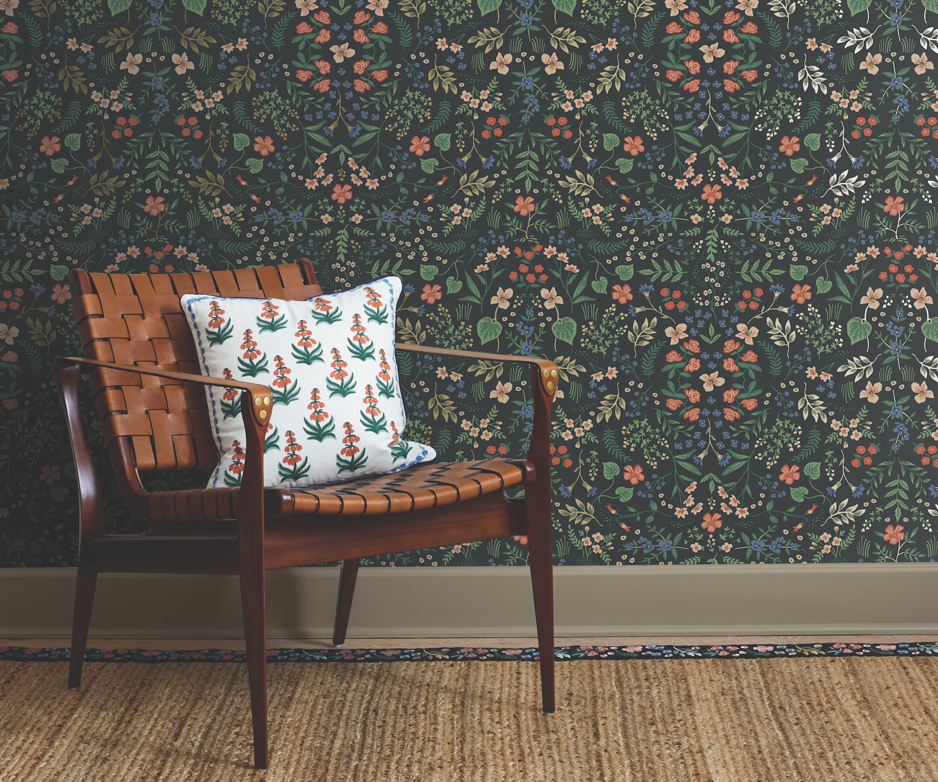 Wildwood Peel & Stick Wallpaper - Black